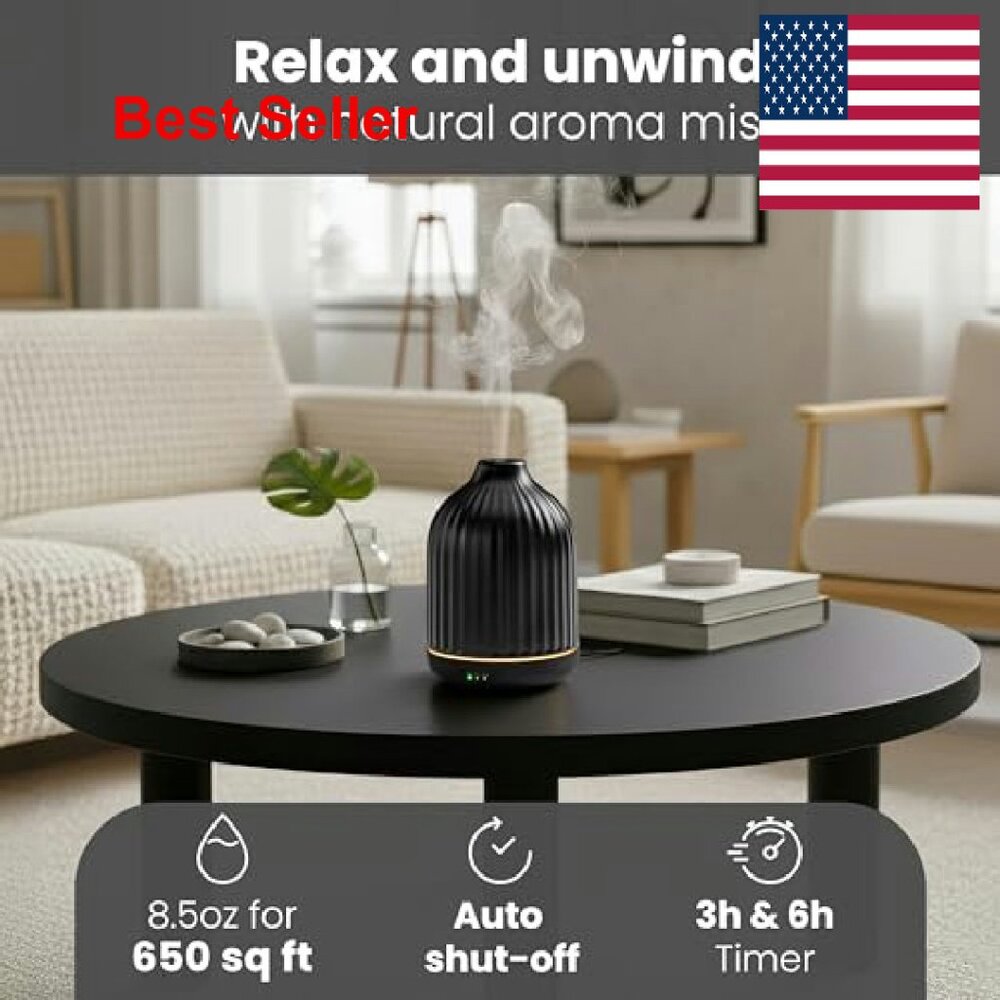 Ceramic Essential Oil Diffuser Ultrasonic Aromath… - image 4